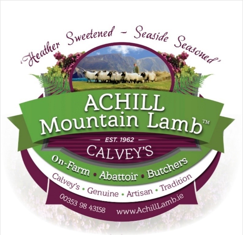 Image of Achill Lamb Calvey's of Achill Island logotype